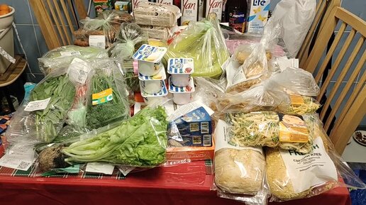 🌻БОЛЬШАЯ #Закупка продуктов в #ГиперЛента на 7000 руб. #Распаковка