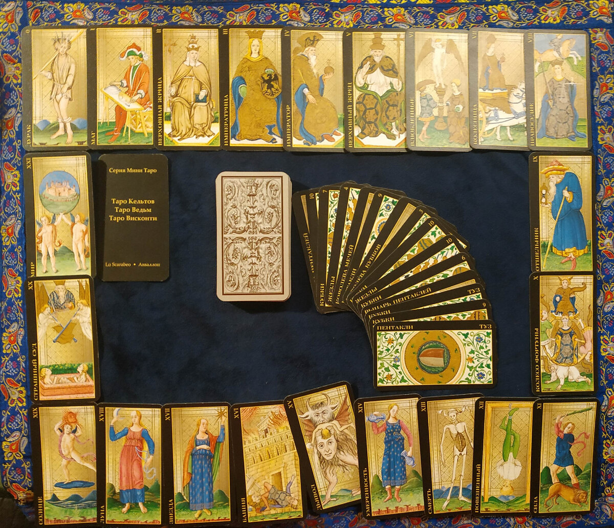 ТАРО Висконти - Сфорца 1448 год