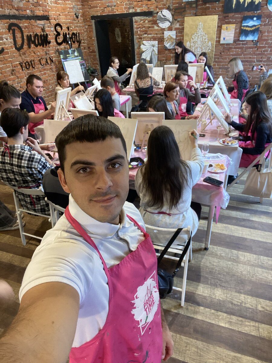 Занятия по рисованию для коллектива KOROLKOVA