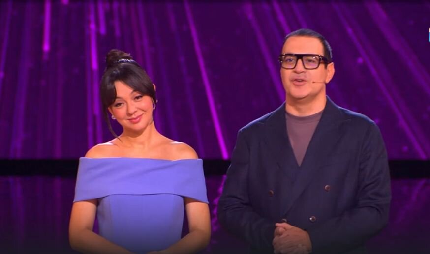 Марина Кравец и Гарик Мартиросян - ведущие шоу "Конфетка"