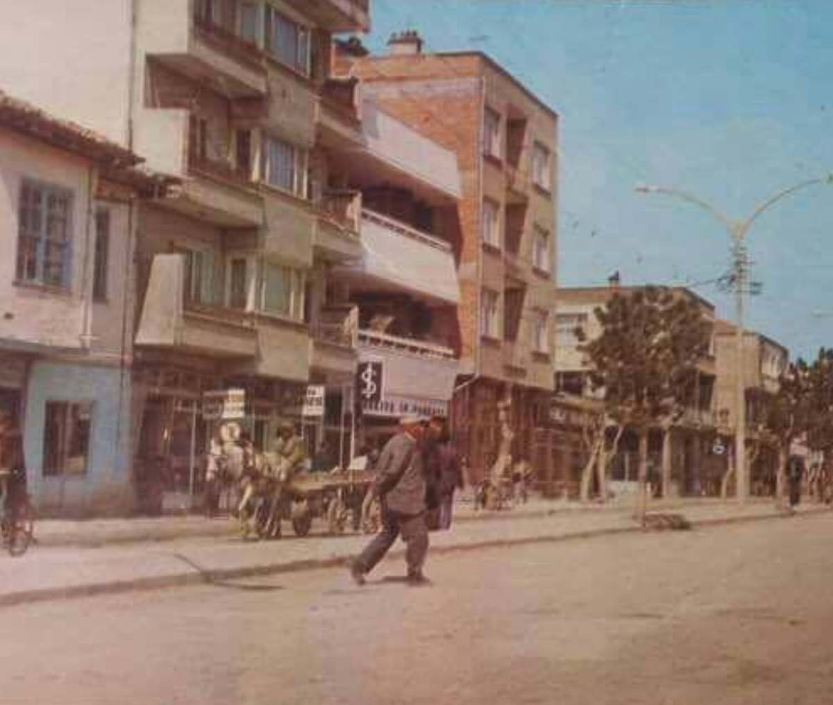 Город Чумра в 1960-х годах