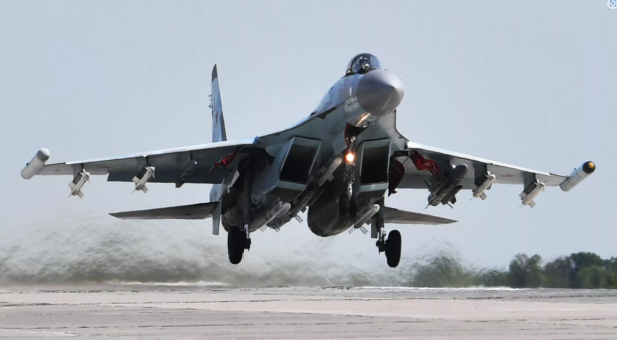 Истребитель Су-35. Фото Министерство Обороны.