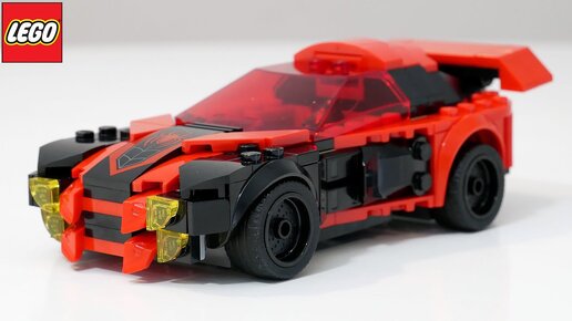 До Speed Champions не дотянул: Обзор ЛЕГО Автомобиля человека-паука 76244