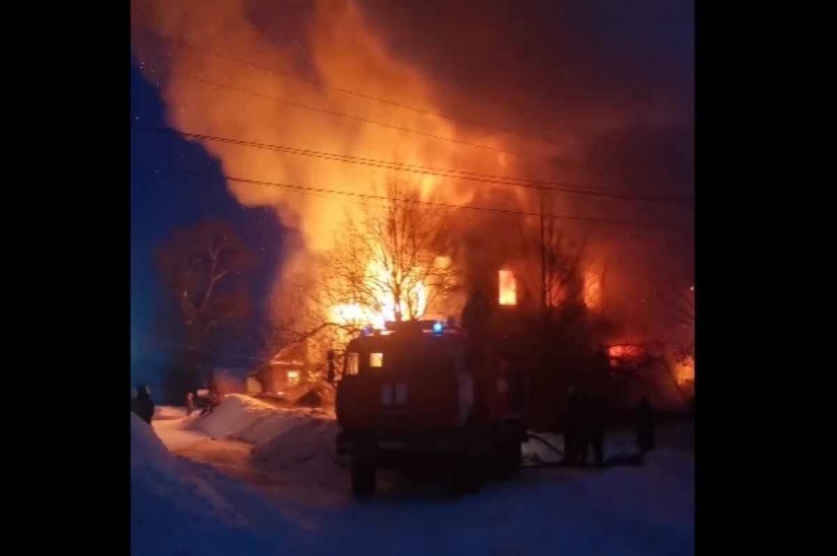    В Вышнем Волочке помогают семье с детьми, у которых сгорело всё имущество