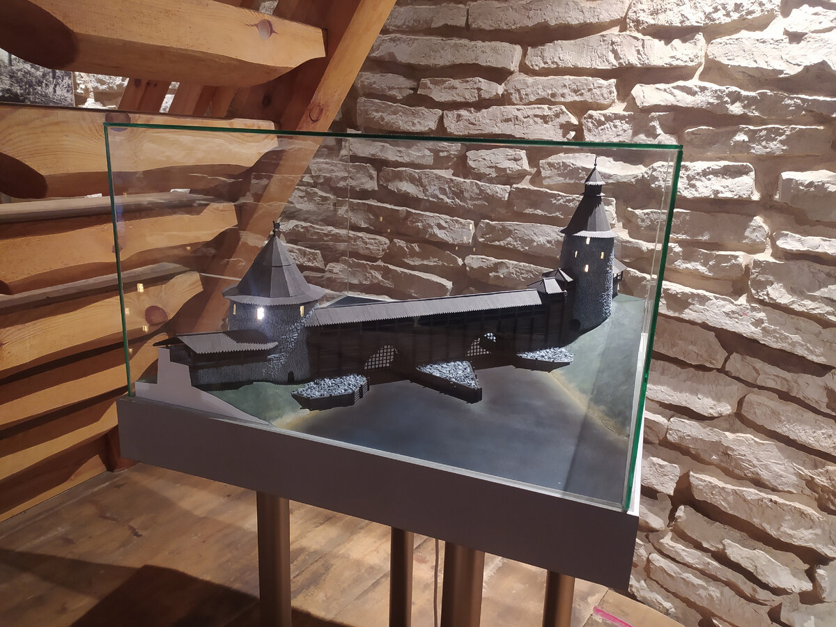 Макет внутри башни /фото автора