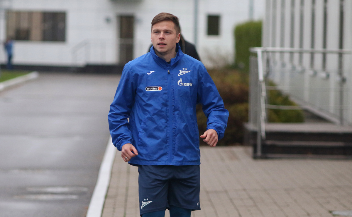 Данил Круговой вряд ли сыграет за основу "Зенита" в весенней части сезона. Фото: globallookpress