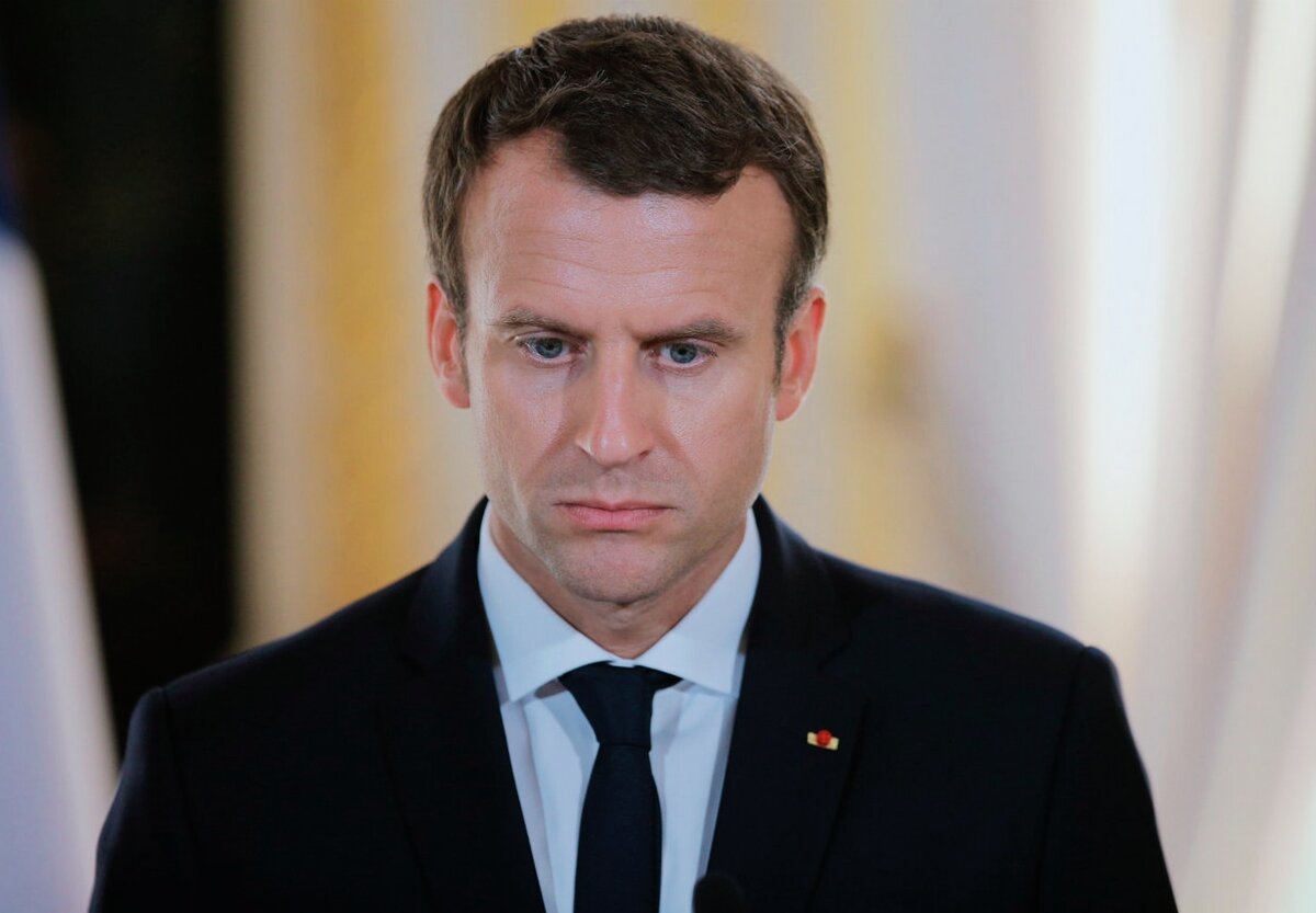 Из открытых источников в интернете. Президент Франции Эмануэль Макрон.