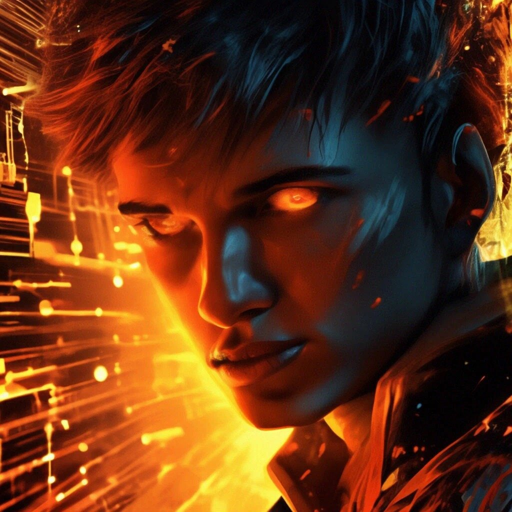 Как видит искусственный интеллект Шедеврум «утечку личных данных в сеть» 🙂