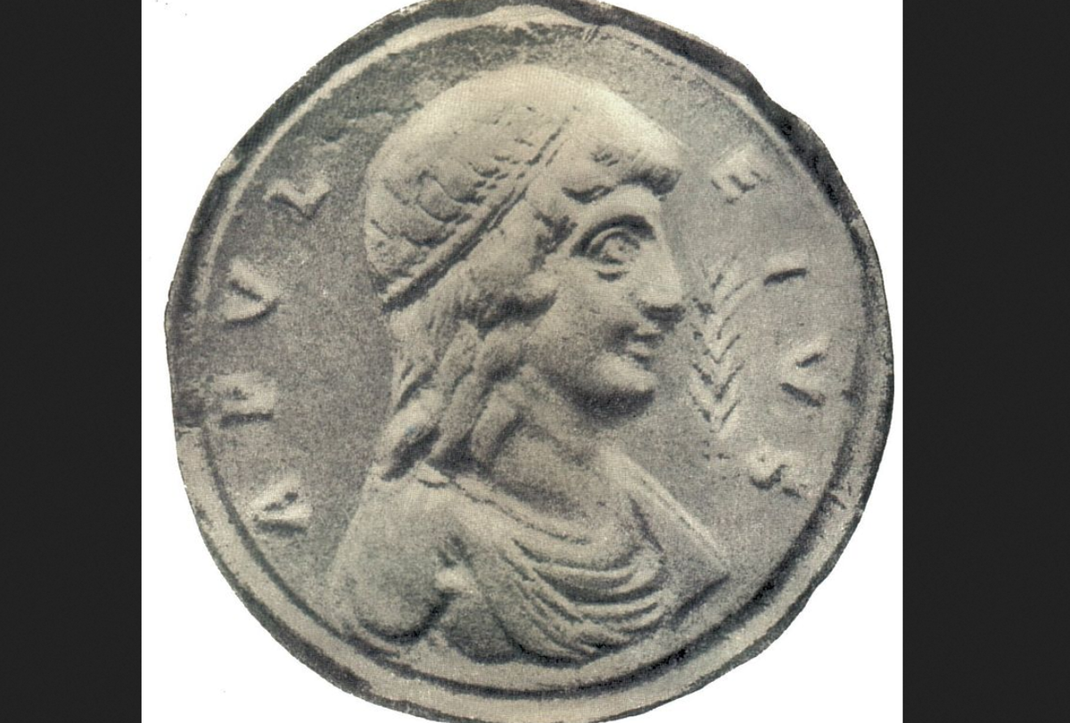 Апулей на медальоне V в.