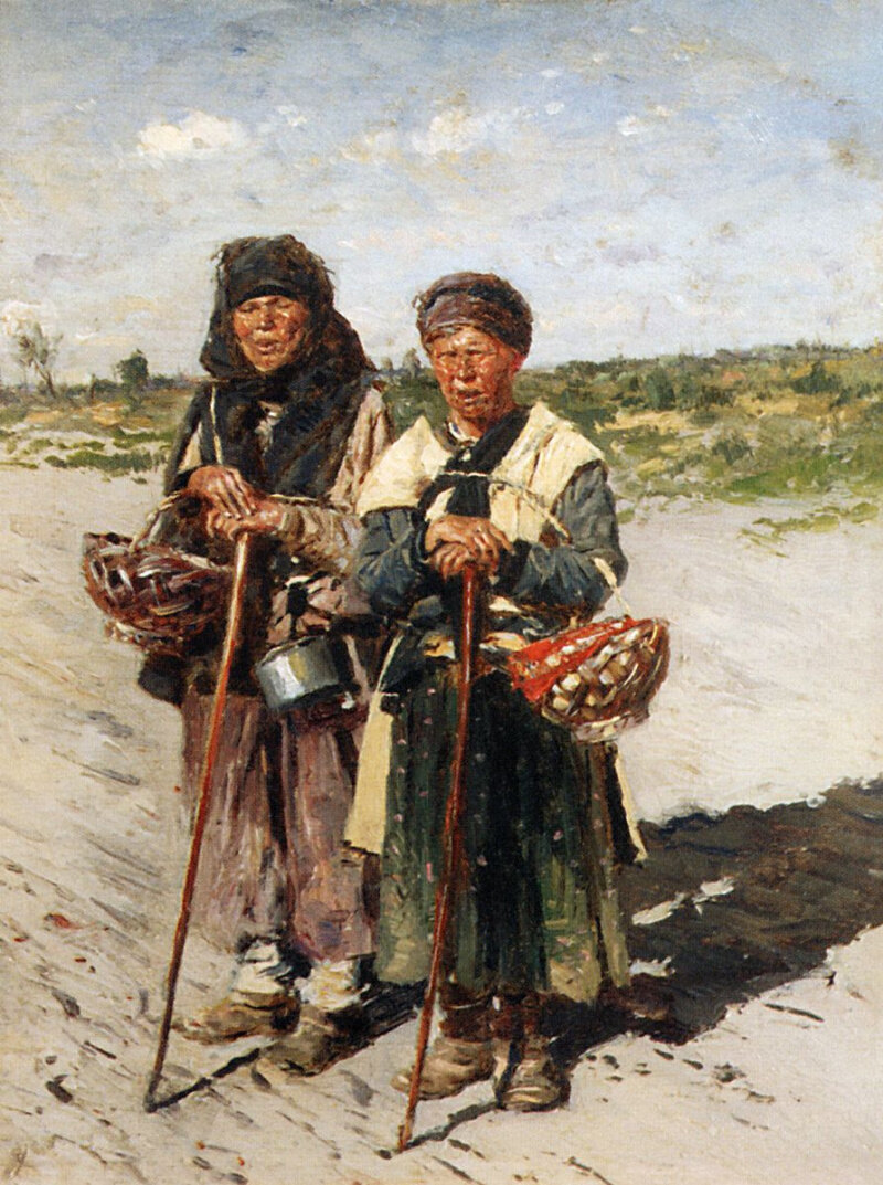 Две странницы. Владимир Маковский