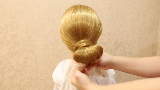 Pin on hairstyles Long hair styles, Bun hairstyles, Easy bun hairstyles