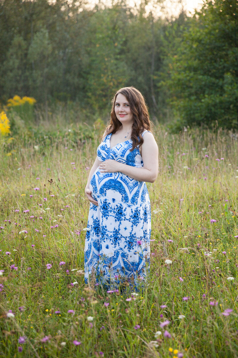 В ожидании скорого рождения сына. 2017 год.