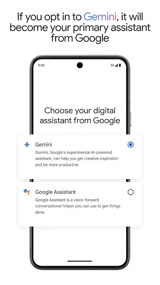 Смартфоны снова безвозвратно изменятся? Google выпустила чат-бот Gemini на  Android для замены Assistant | iXBT.com | Дзен