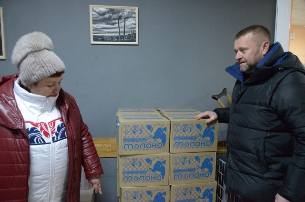    В Белгород привезли более 10 тонн гуманитарного груза из Можайска