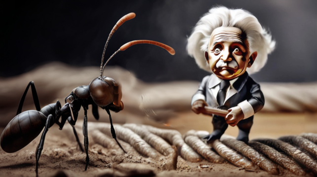 Муравей и Эйнштейн или наоборот