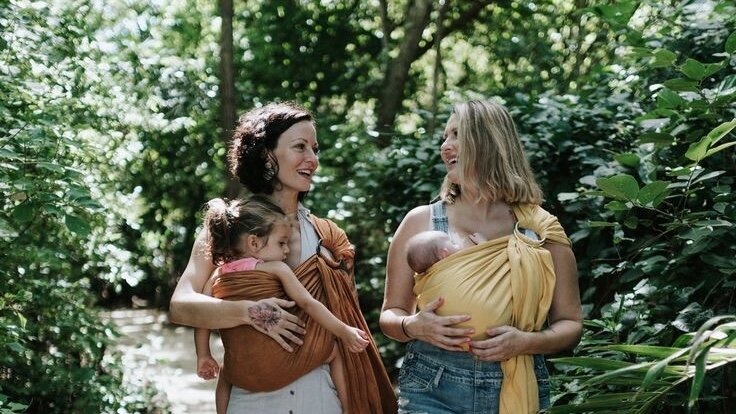 Фото подруг с детьми