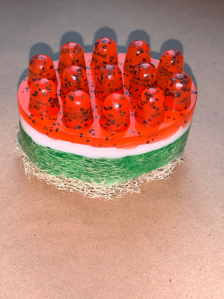 Фото мыла с люфой