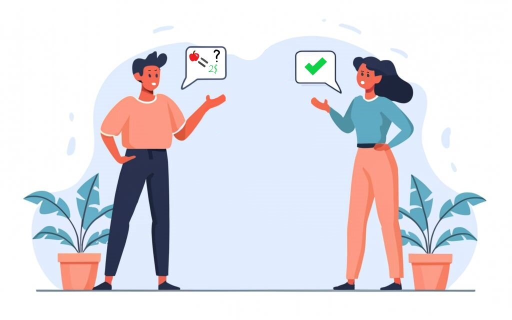 Небольшой переговорный процесс. В реальности яблоки столько не стоят)