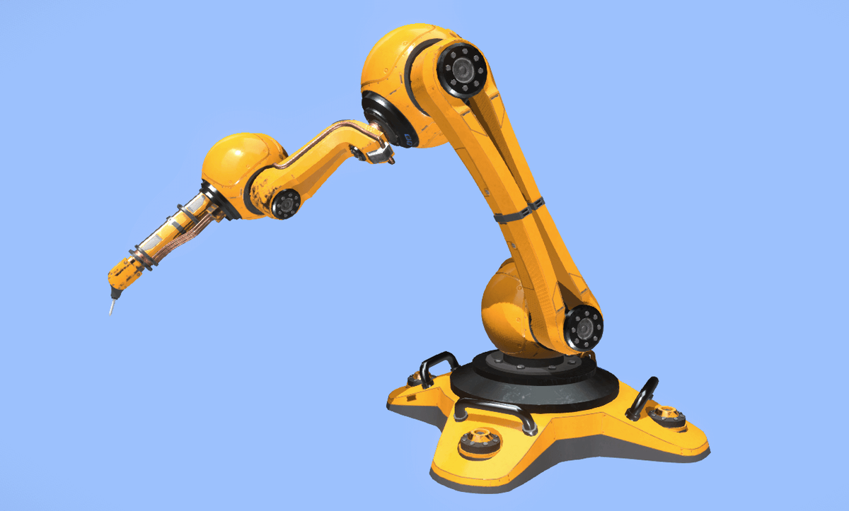 3D-модель робота можно купить в магазине и сразу использовать в проекте