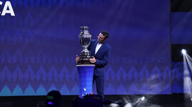    Трофей Кубка Америки-2024.Официальный сайт Кубка Америки-2024