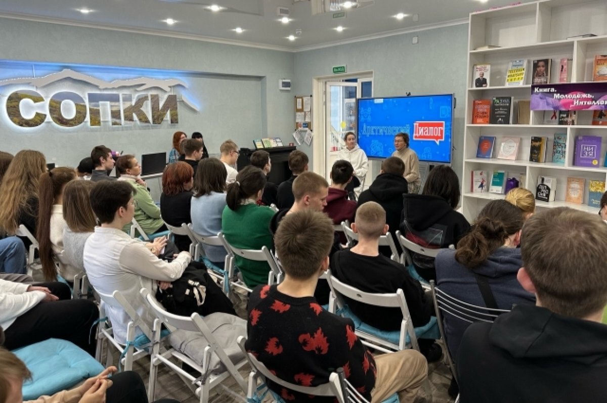    Призёр Олимпийских игр Круглова встретилась с молодёжью Кольского района