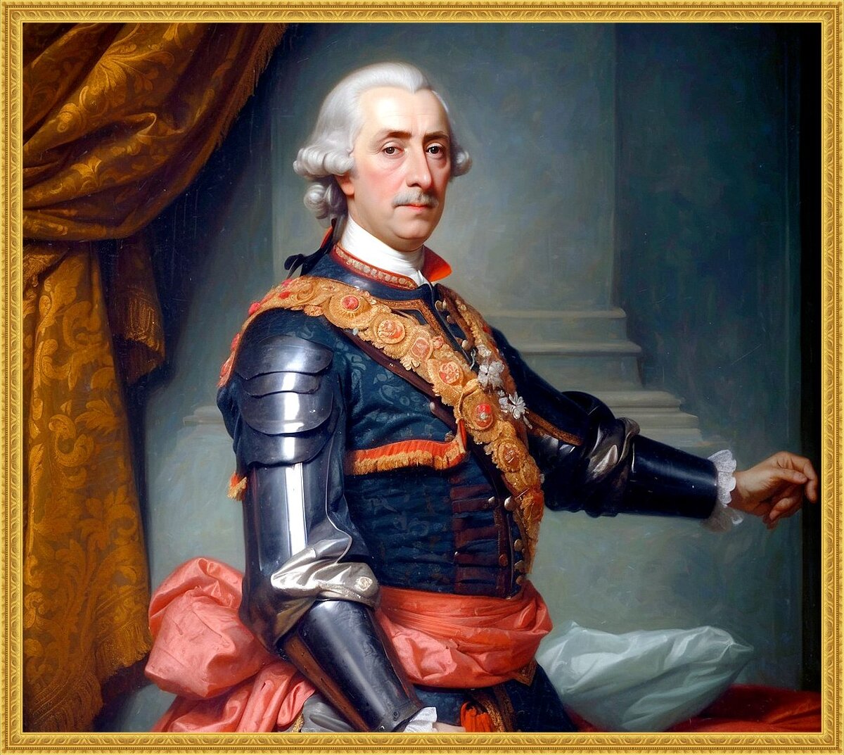 Князь Челламаре. Изображение создано в нейросети.