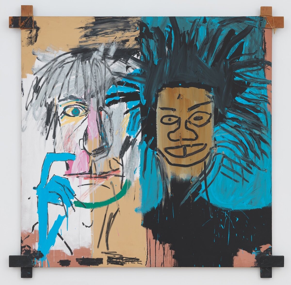 Жан-Мишель Баския. Две головы, 1982