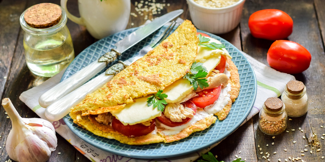 Рецепт овсяноблина для ПП завтрака