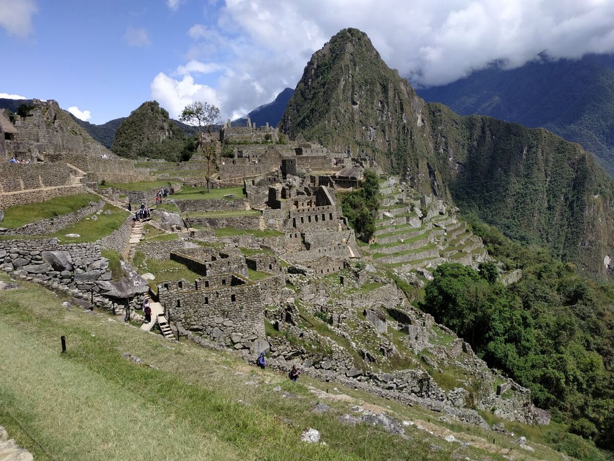 Мачу Пикчу. Вид на гору Wayna Picchi