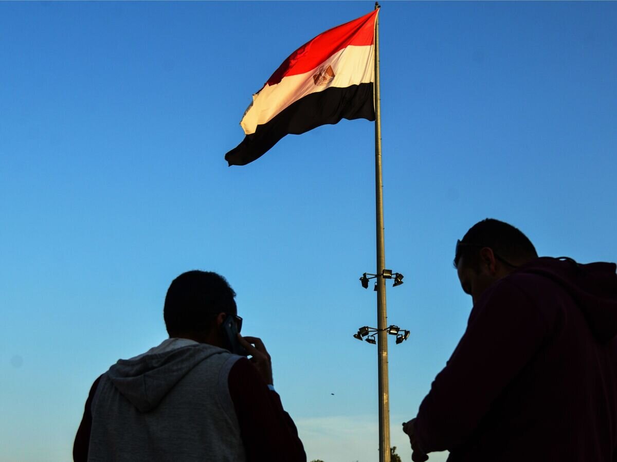    Государственный флаг Арабской Республики Египет в Шарм-эль-Шейхе© РИА Новости / Алексей Витвицкий