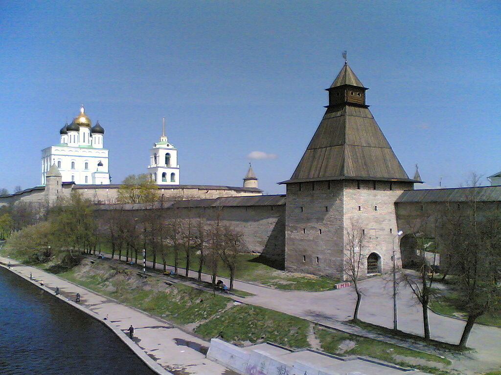 Вид Псковского Крома 