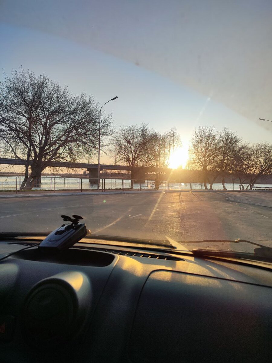 Выезд из Костаная 