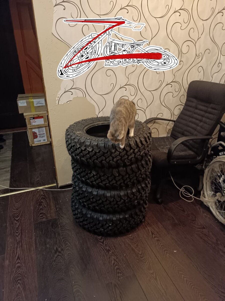 Рося за работой