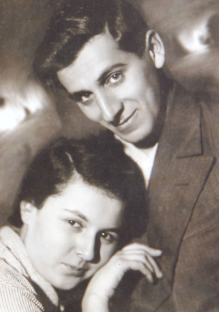 Расул Рза и Нигяр Рафибейли