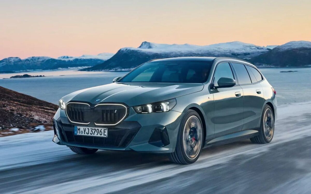 BMW i5 Touring с мощностью в 593 л.с., который выйдет на рынок 2024 |  АвтоСвет | Дзен