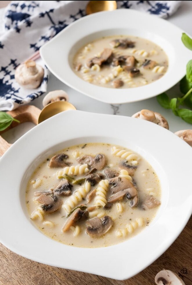 Суп со свежими грибами, пошаговый рецепт на ккал, фото, ингредиенты - vicky