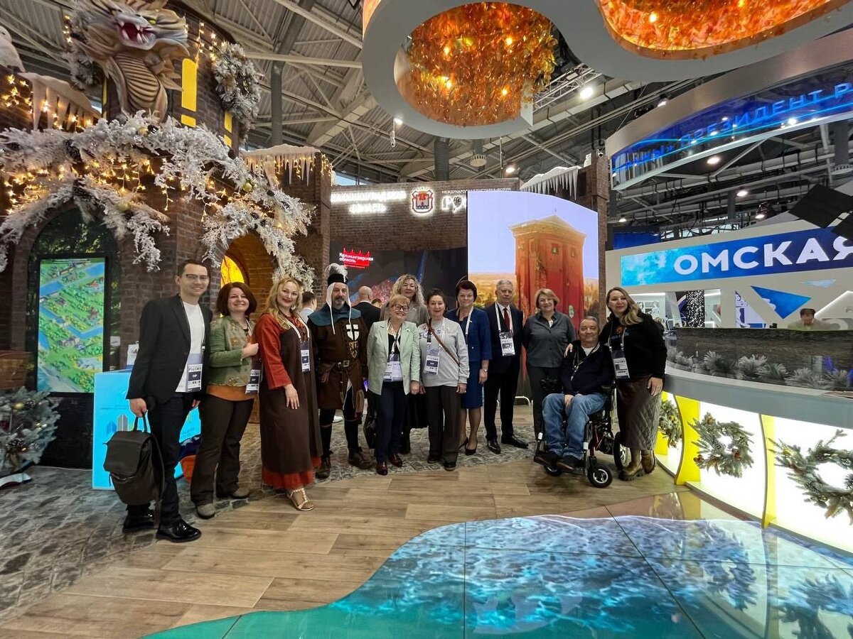 Вместе с коллегами из НКО на Днях Калининградской области, ВДНХ, 24.12.2023 г. 