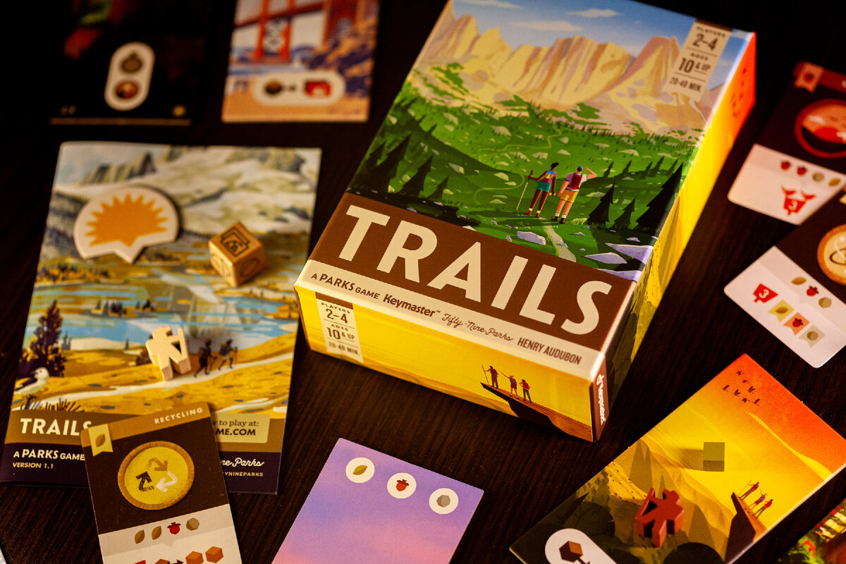 Trails / Тропы - эта настольная игра заменит вам поход на природу |  Thatsmyboardgame - настольные игры для всей семьи | Дзен