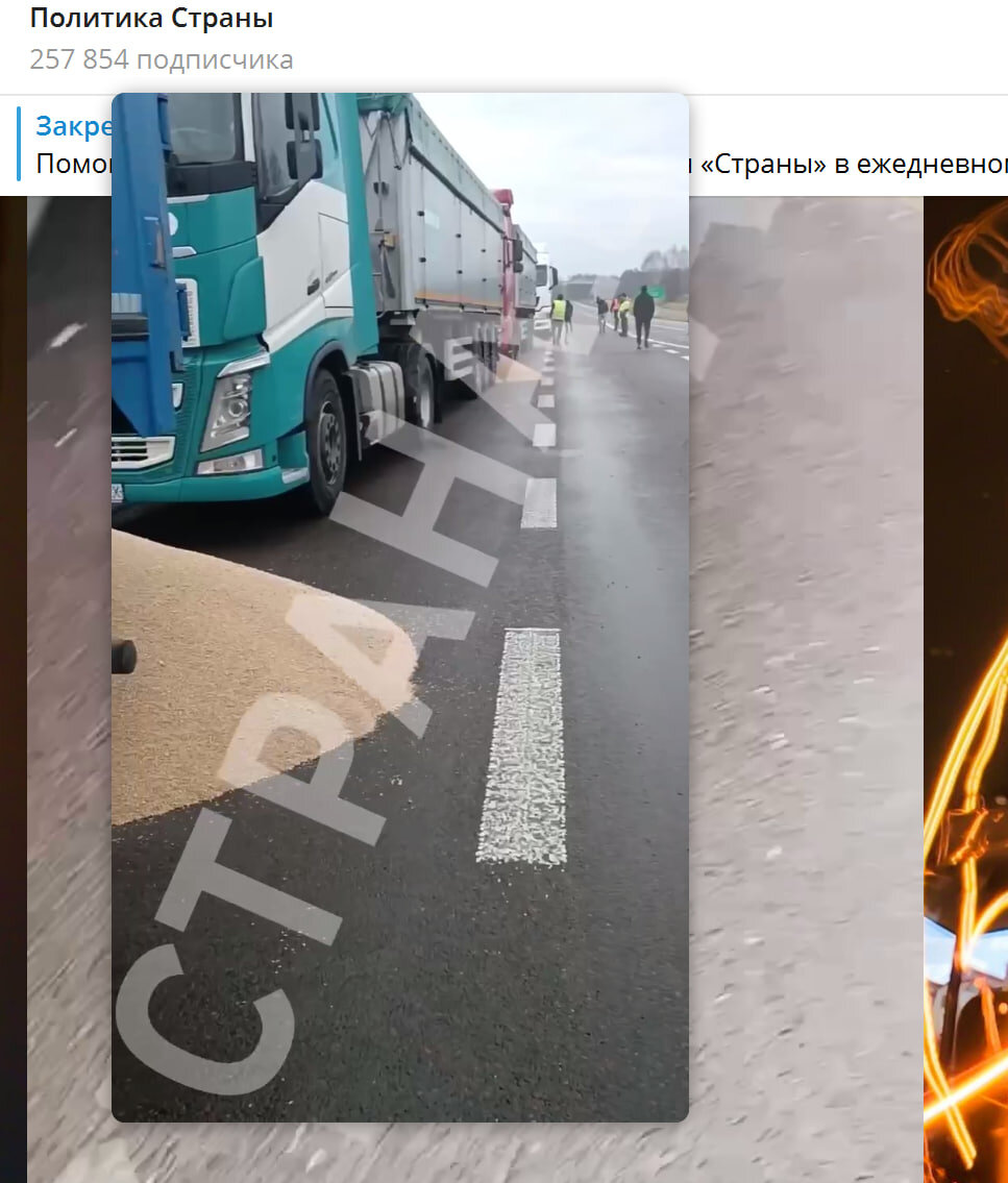    Скриншот: Политика Страны/Telegram