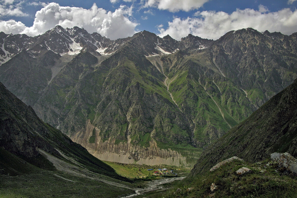 Безенгийское ущелье, Кабардино - Балкария. 