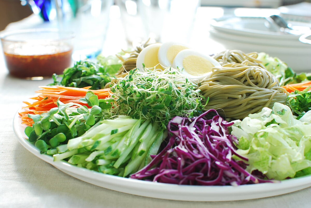 Овощи в корейской кухне, фото из открытого источника