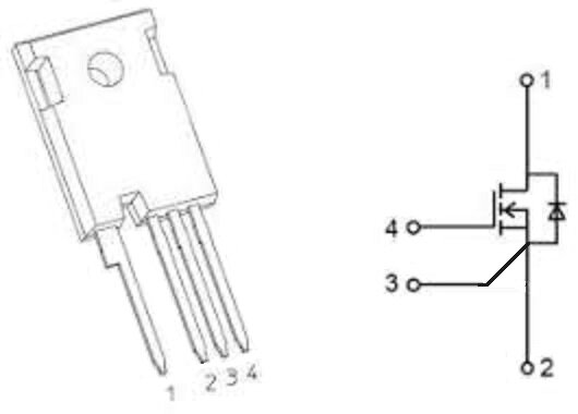 Дополнительный вывод присоединён к истоку