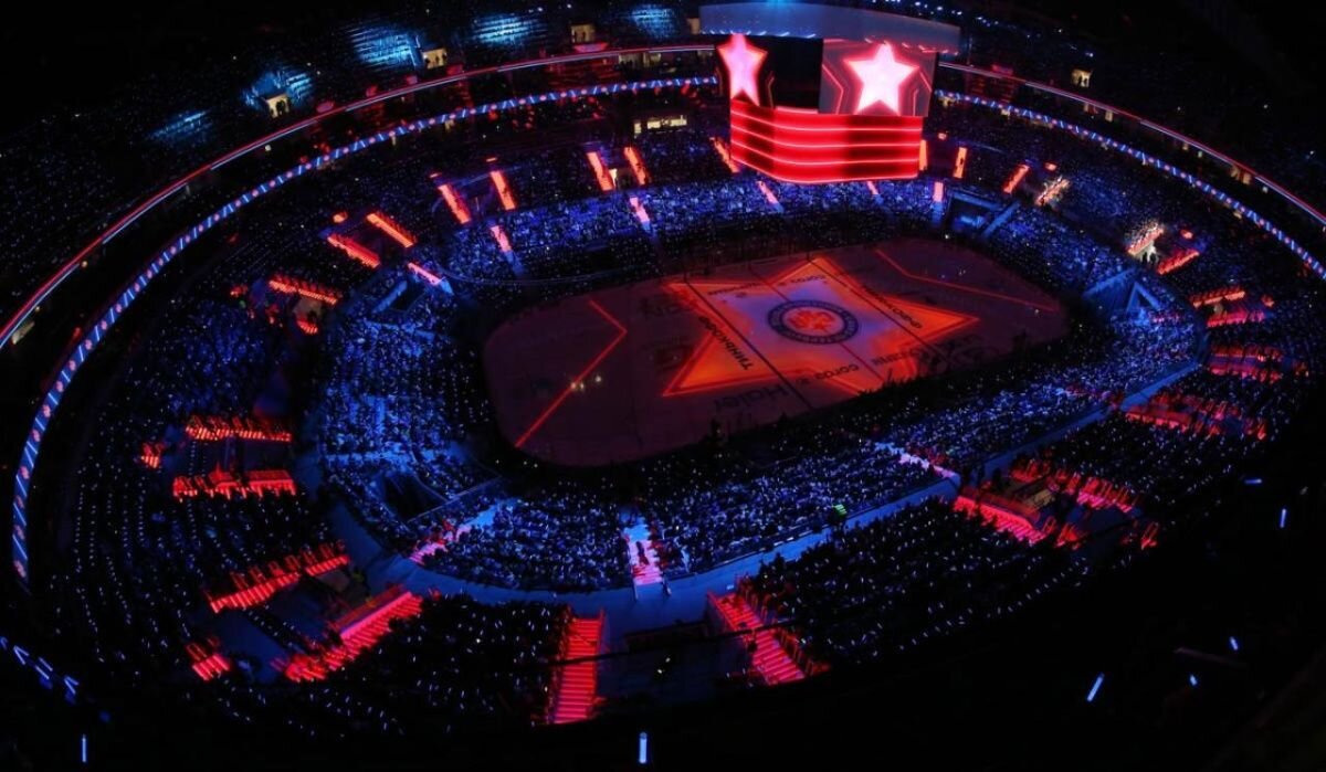     СКА - Арена. Источник: vk.com/ska Автор фото: Пресс-служба ХК СКА