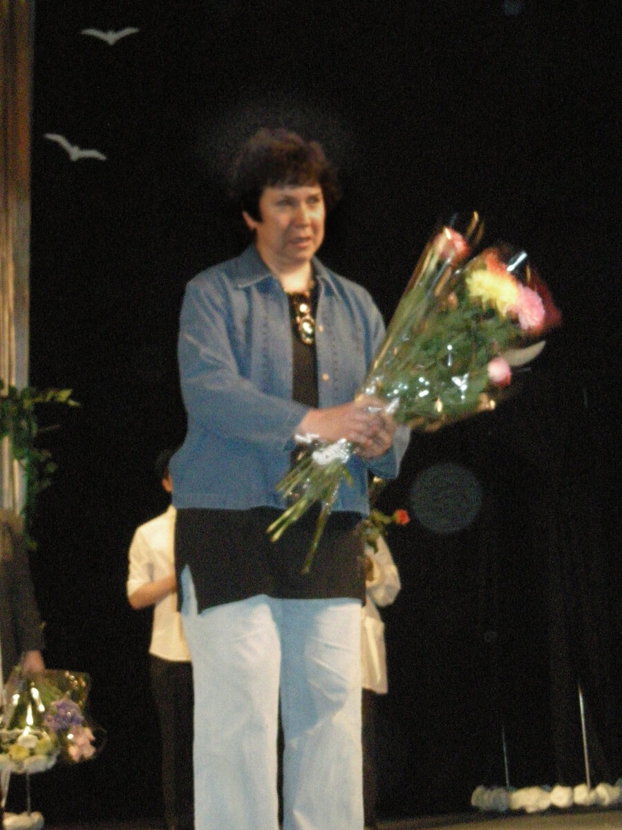 2008 год, на спектакле "Я. Фейербах". Фото автора.