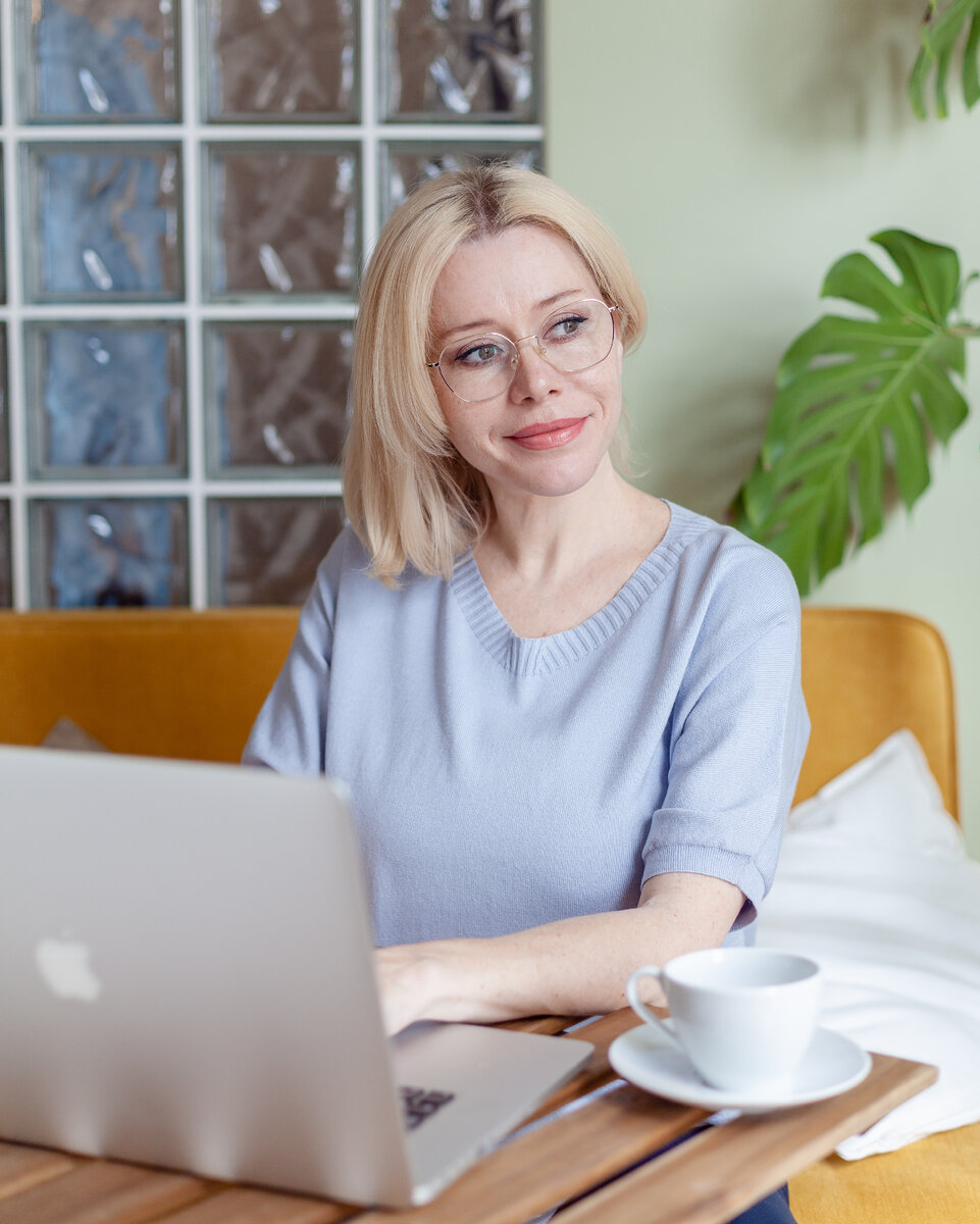 Мария Тафье, нутрициолог, психолог. Похудела на 58 кг, 45 лет. Фото автора.