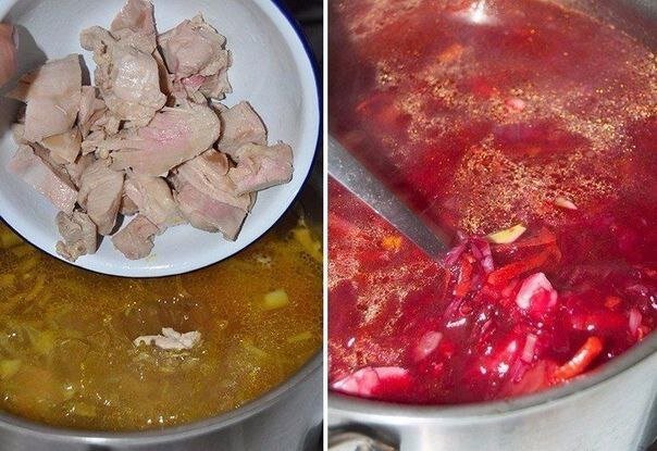 поджарка для борща. как сварить борщ красного цвета. как сварить борщ красного цвета. для супа. борщ с мясом.