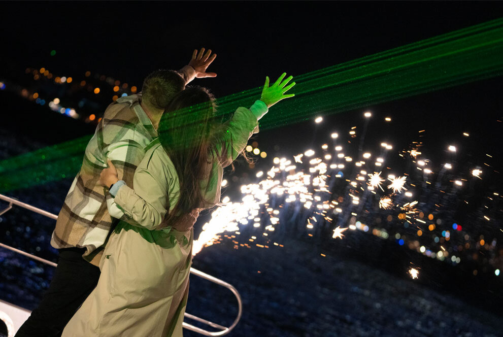 Предложение руки и сердца на яхте в Стамбуле