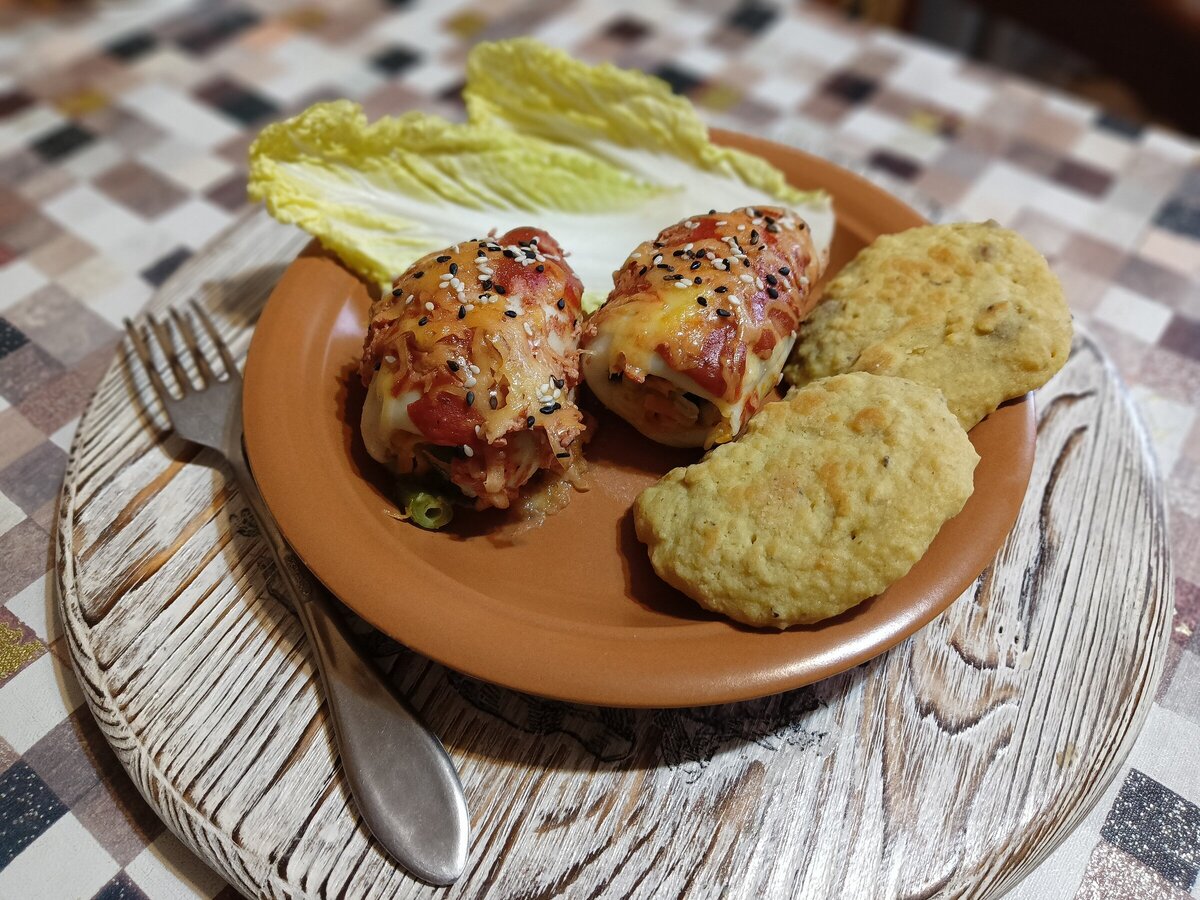 Кальмары, фаршированные рисом, от Светланы Почестевой. Легко, сытно и вкусно! 