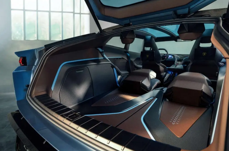 Багажник Lamborghini Lanzador, иллюстрация