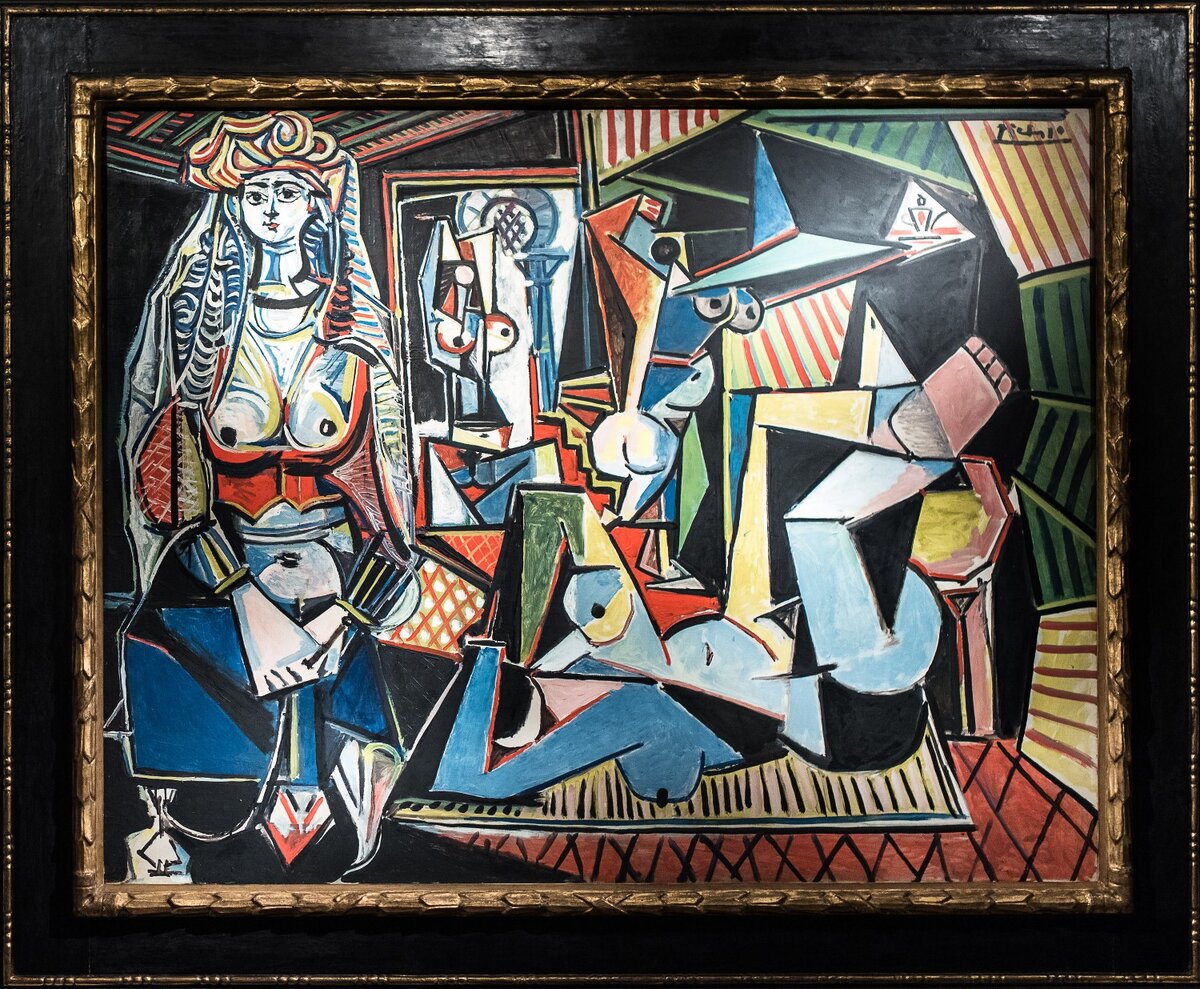 "Алжирские женщины" Пабло Пикассо,1955 г.